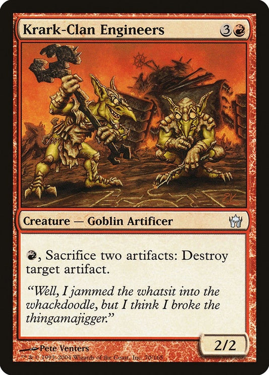 Image for Krark-Clan Engineers (70) (Fifth Dawn) - Magic: The Gathering