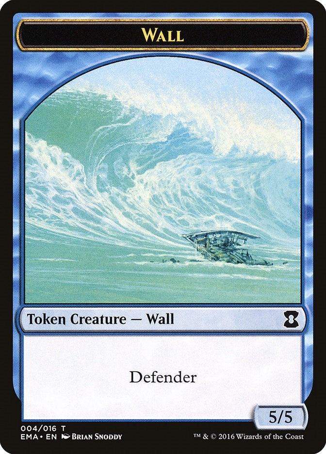 Image for Wall Token (4) (Eternal Masters) - Magic: The Gathering