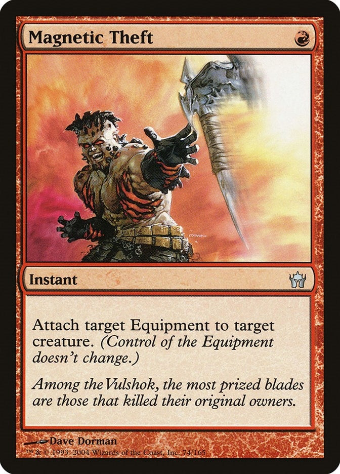 Image for Magnetic Theft (74) (Fifth Dawn) - Magic: The Gathering