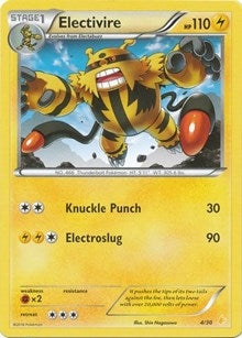 Image for Electivire (4) (4/30) (XY Trainer Kit: Pikachu Libre & Suicune) - Pokemon