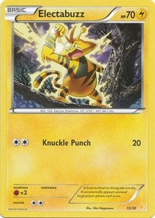 Image for Electabuzz (15) (15/30) (XY Trainer Kit: Pikachu Libre & Suicune) - Pokemon