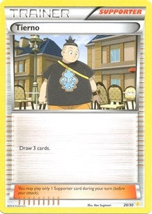Image for Tierno (20 - Pikachu Libre Deck) (20/30) (XY Trainer Kit: Pikachu Libre & Suicune) - Pokemon