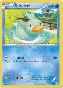 Image for Ducklett (24) (24/30) (XY Trainer Kit: Pikachu Libre & Suicune) - Pokemon
