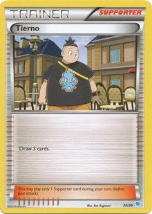Image for Tierno (20 - Suicune Deck) (20/30) (XY Trainer Kit: Pikachu Libre & Suicune) - Pokemon
