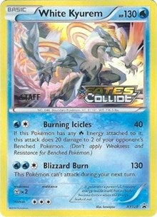 Image for White Kyurem - XY128 (Prerelease) [Staff] (XY128) (XY Promos) - Pokemon