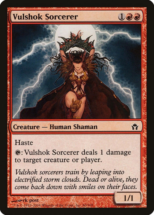 Image for Vulshok Sorcerer (80) (Fifth Dawn) - Magic: The Gathering