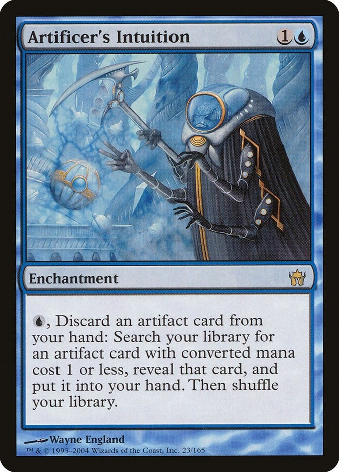 Image for Artificer's Intuition (23) (Fifth Dawn) - Magic: The Gathering