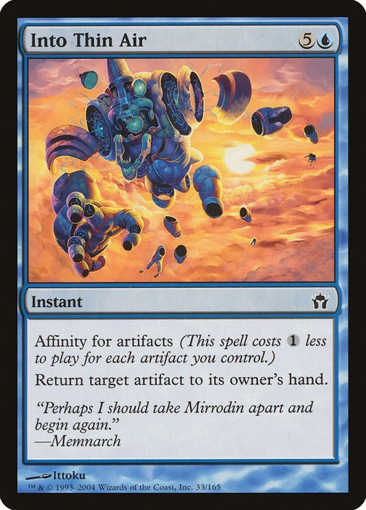Image for Into Thin Air (33) (Fifth Dawn) - Magic: The Gathering