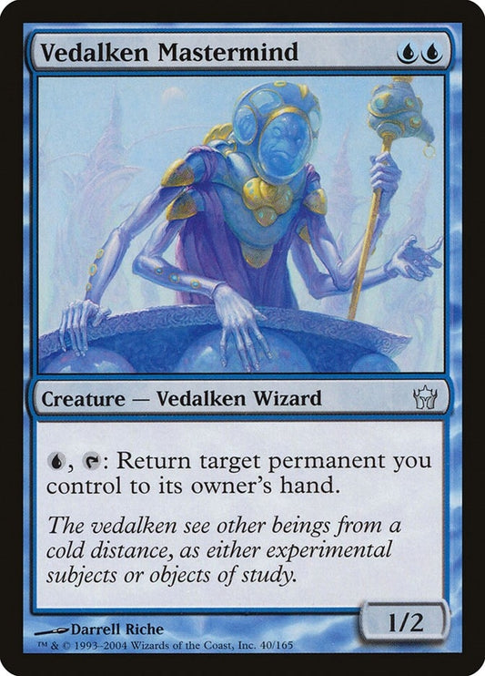 Image for Vedalken Mastermind (40) (Fifth Dawn) - Magic: The Gathering