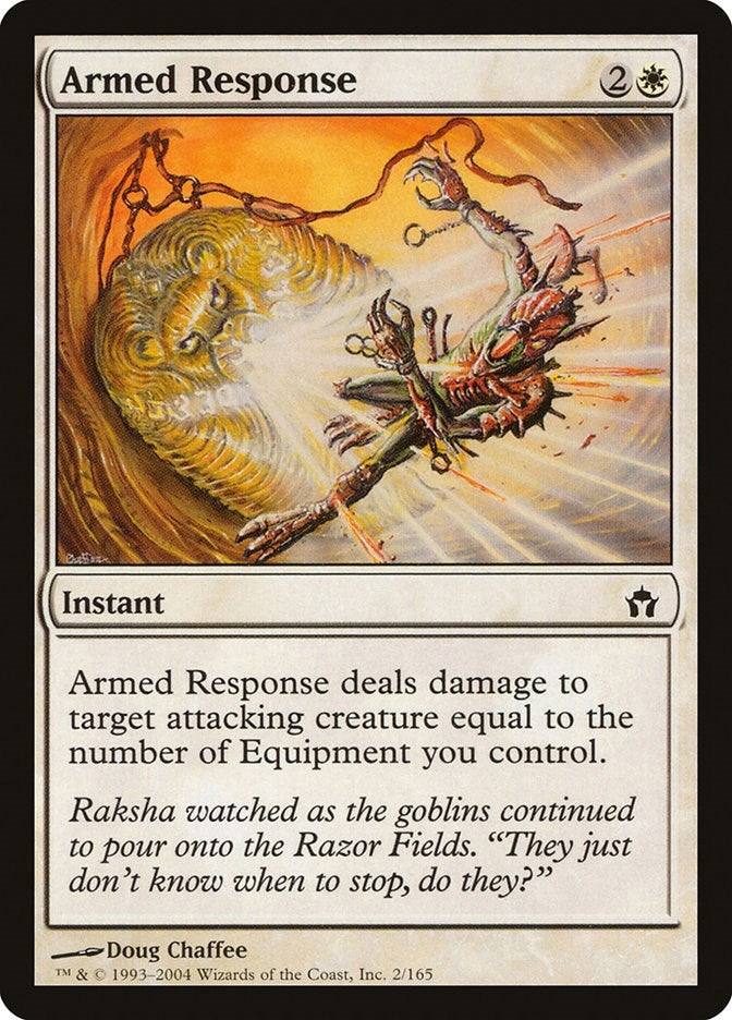 Image for Armed Response (2) (Fifth Dawn) - Magic: The Gathering