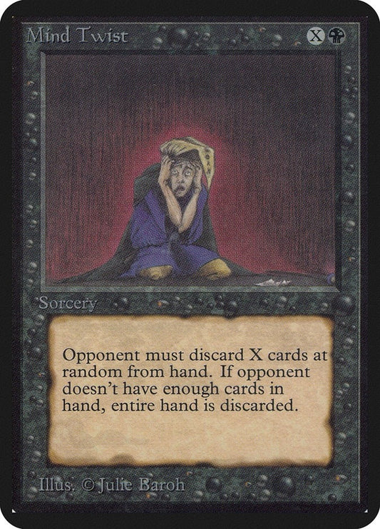 Image for Mind Twist (Alpha Edition) - Magic: The Gathering