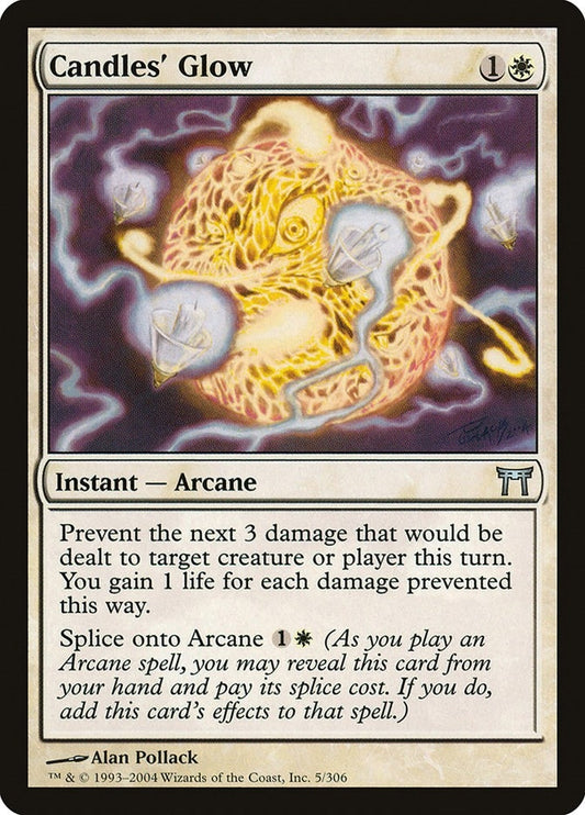 Image for Candles' Glow (5) (Champions of Kamigawa) - Magic: The Gathering