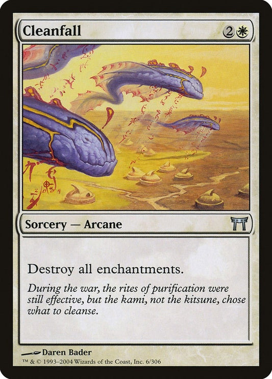 Image for Cleanfall (6) (Champions of Kamigawa) - Magic: The Gathering