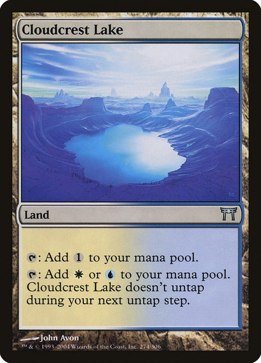 Image for Cloudcrest Lake (274) (Champions of Kamigawa) - Magic: The Gathering