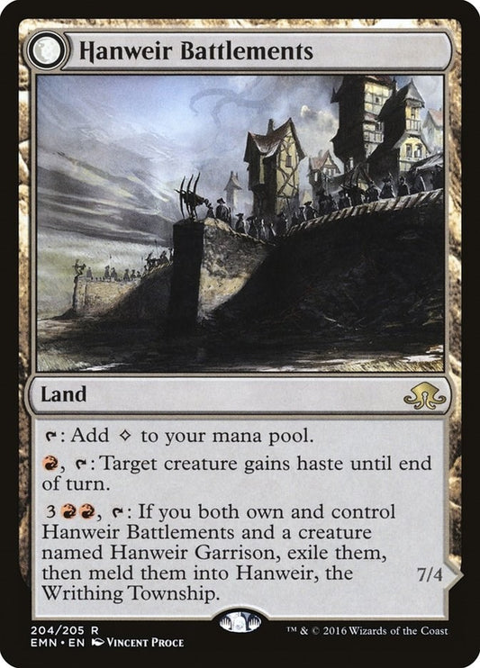 Image for Hanweir Battlements (204) (Eldritch Moon) - Magic: The Gathering