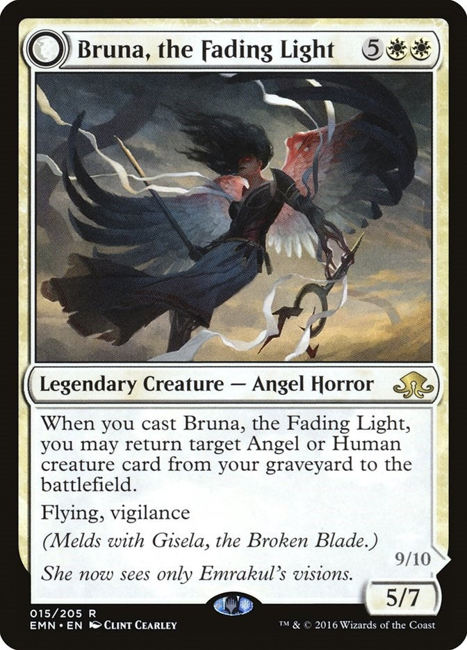 Image for Bruna, the Fading Light (15) (Eldritch Moon) - Magic: The Gathering