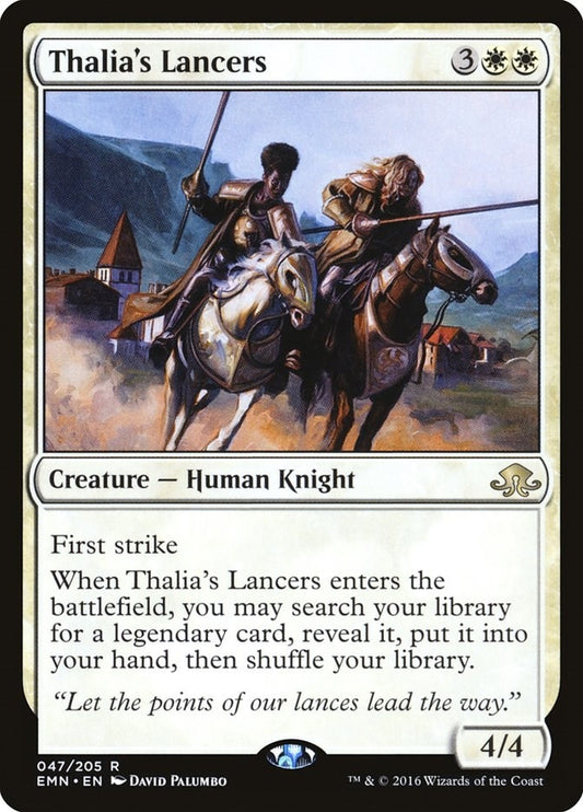 Image for Thalia's Lancers (47) (Eldritch Moon) - Magic: The Gathering