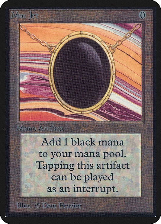 Image for Mox Jet (Alpha Edition) - Magic: The Gathering
