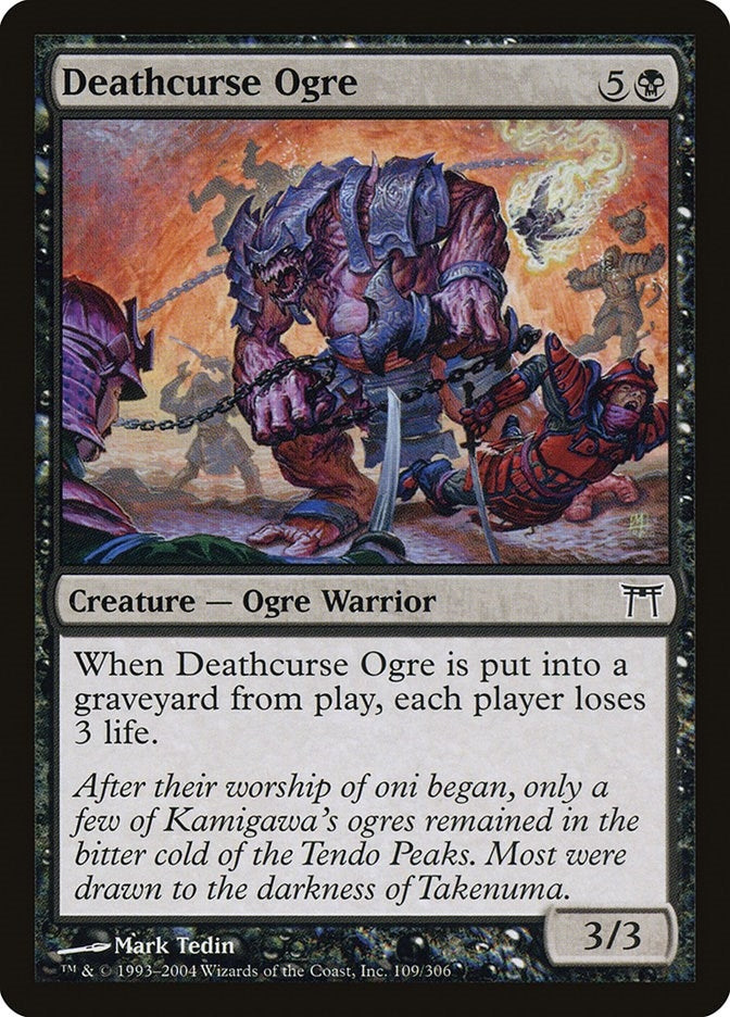 Image for Deathcurse Ogre (109) (Champions of Kamigawa) - Magic: The Gathering