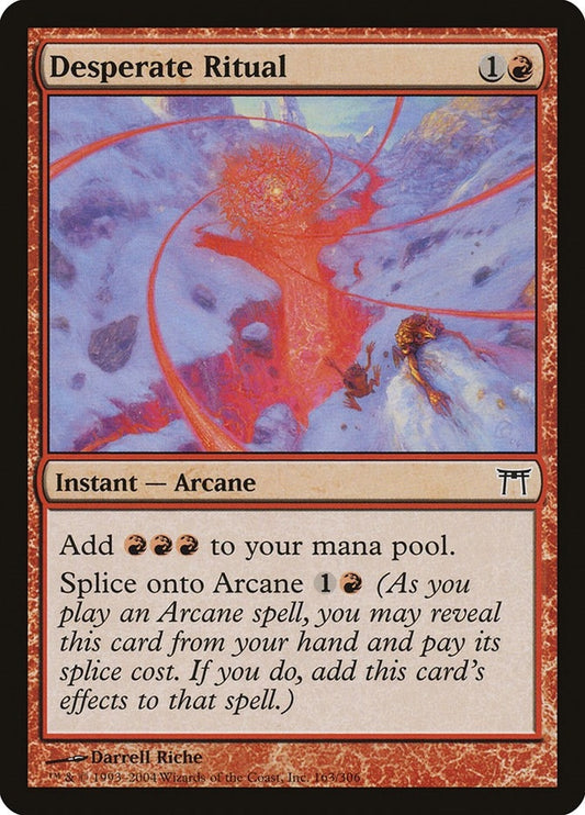 Image for Desperate Ritual (163) (Champions of Kamigawa) - Magic: The Gathering