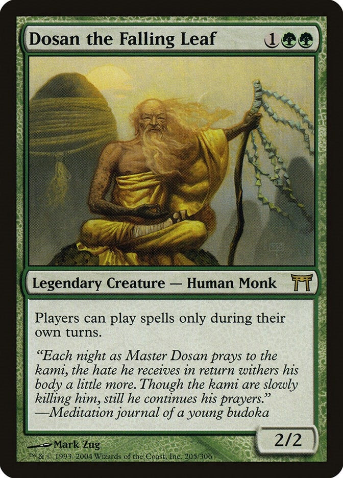 Image for Dosan the Falling Leaf (205) (Champions of Kamigawa) - Magic: The Gathering