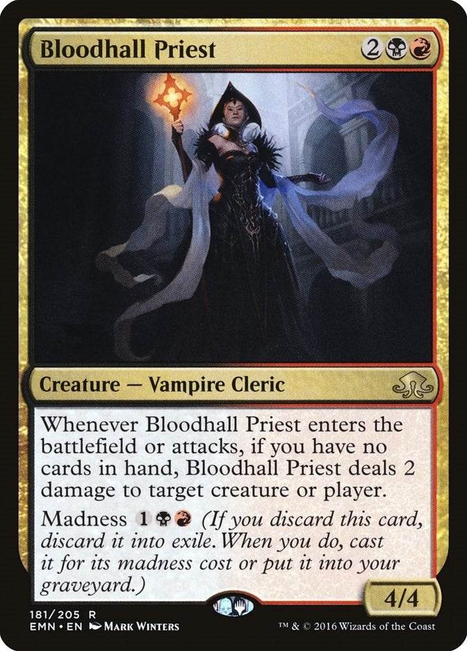 Image for Bloodhall Priest (181) (Eldritch Moon) - Magic: The Gathering