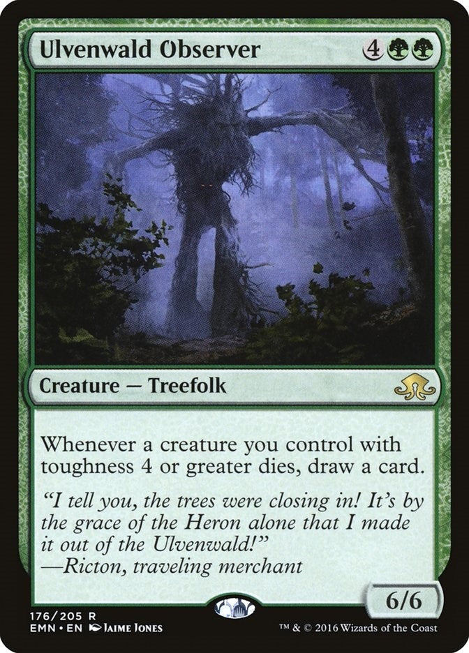 Image for Ulvenwald Observer (176) (Eldritch Moon) - Magic: The Gathering