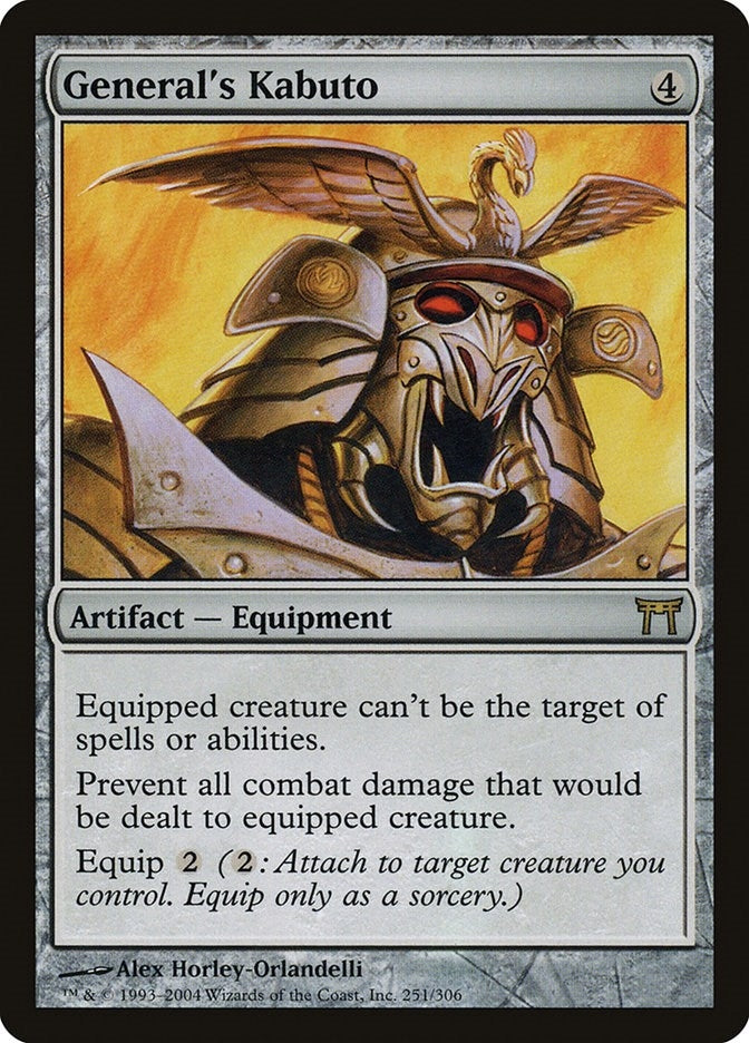 Image for General's Kabuto (251) (Champions of Kamigawa) - Magic: The Gathering