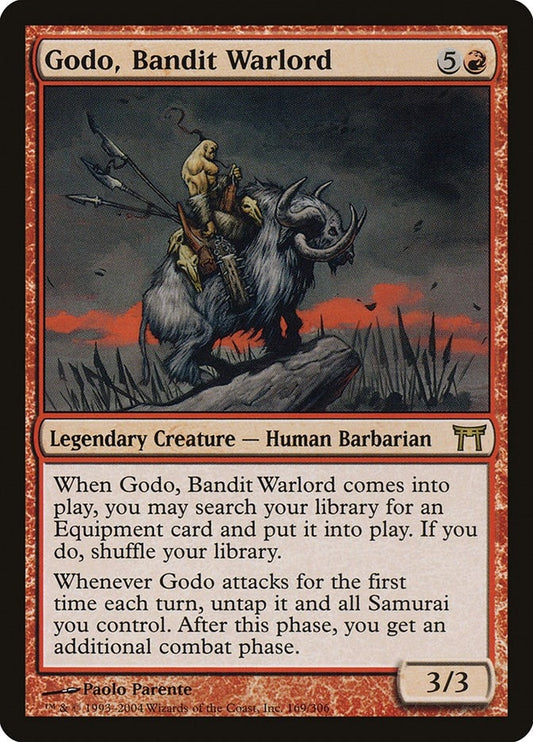 Image for Godo, Bandit Warlord (169) (Champions of Kamigawa) - Magic: The Gathering