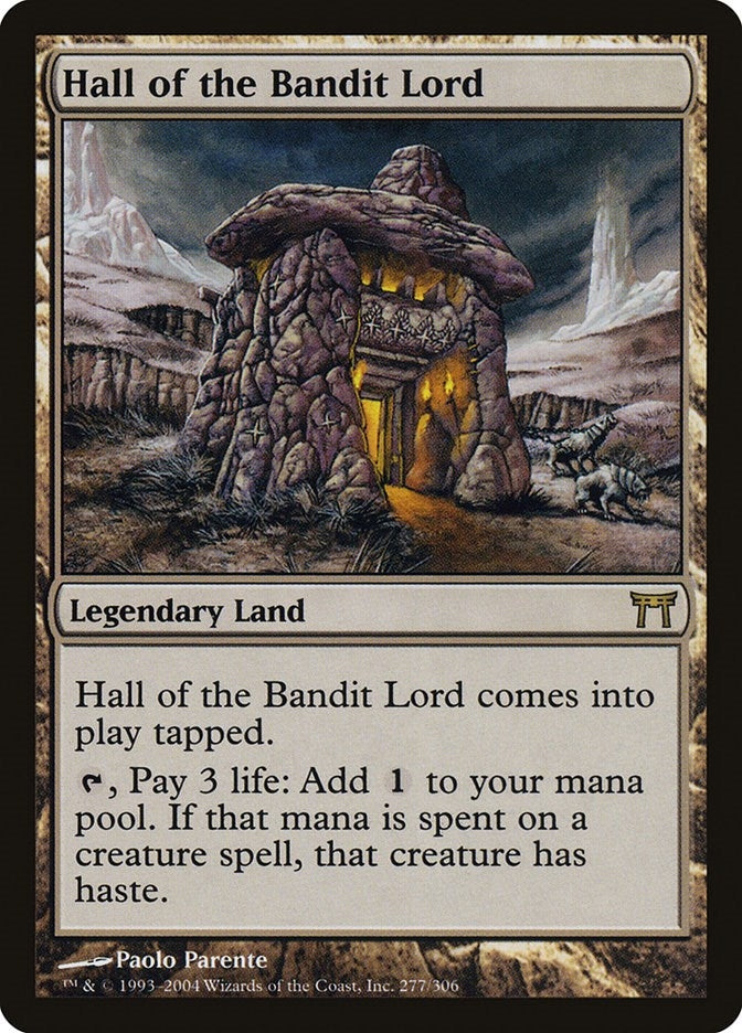 Image for Hall of the Bandit Lord (277) (Champions of Kamigawa) - Magic: The Gathering