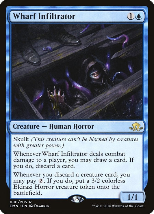 Image for Wharf Infiltrator (80) (Eldritch Moon) - Magic: The Gathering