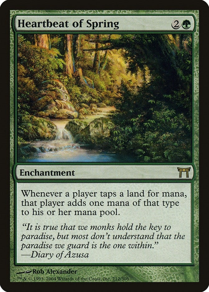 Image for Heartbeat of Spring (212) (Champions of Kamigawa) - Magic: The Gathering