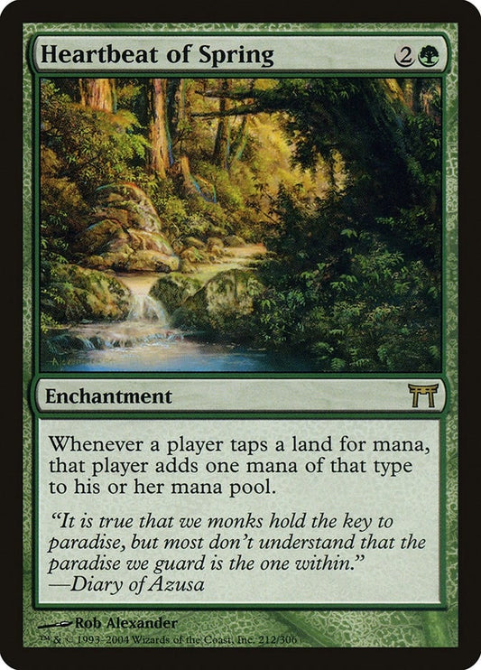 Image for Heartbeat of Spring (212) (Champions of Kamigawa) - Magic: The Gathering
