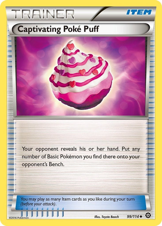 Image for Captivating Poke Puff (99/114) (XY - Steam Siege) - Pokemon