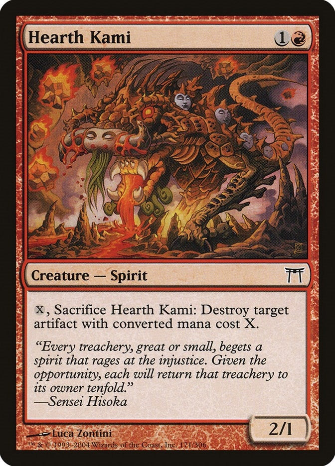 Image for Hearth Kami (171) (Champions of Kamigawa) - Magic: The Gathering