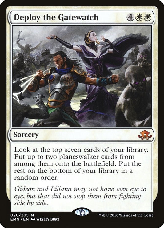 Image for Deploy the Gatewatch (20) (Eldritch Moon) - Magic: The Gathering