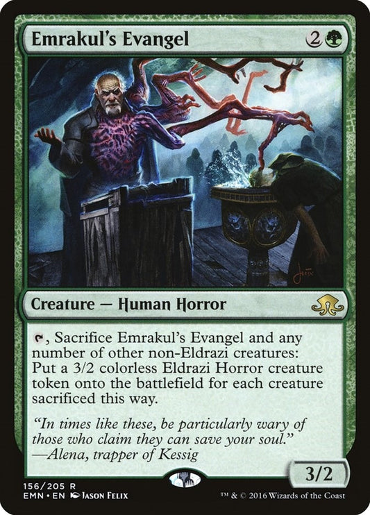 Image for Emrakul's Evangel (156) (Eldritch Moon) - Magic: The Gathering