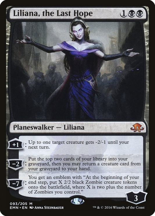 Image for Liliana, the Last Hope (93) (Eldritch Moon) - Magic: The Gathering
