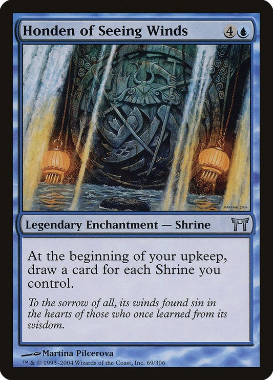 Image for Honden of Seeing Winds (69) (Champions of Kamigawa) - Magic: The Gathering