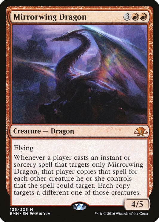 Image for Mirrorwing Dragon (136) (Eldritch Moon) - Magic: The Gathering