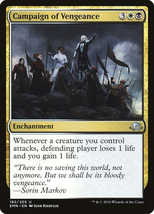 Image for Campaign of Vengeance (182) (Eldritch Moon) - Magic: The Gathering