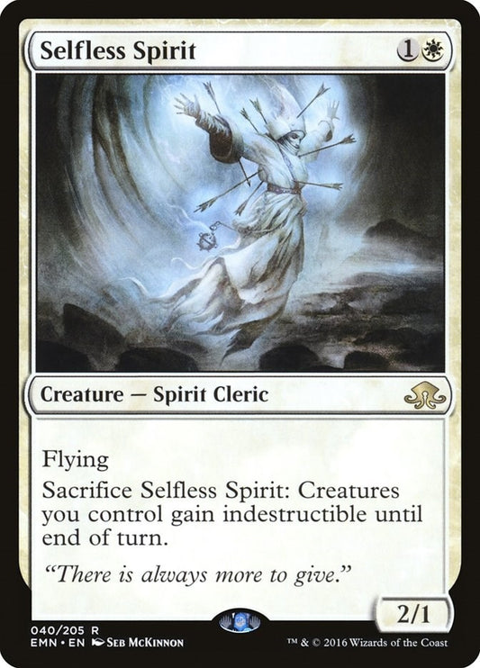 Image for Selfless Spirit (40) (Eldritch Moon) - Magic: The Gathering