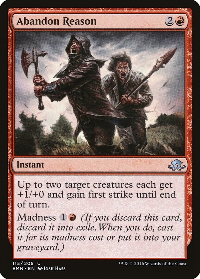Image for Abandon Reason (115) (Eldritch Moon) - Magic: The Gathering