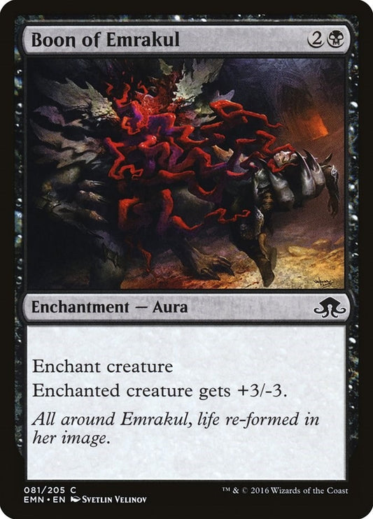 Image for Boon of Emrakul (81) (Eldritch Moon) - Magic: The Gathering