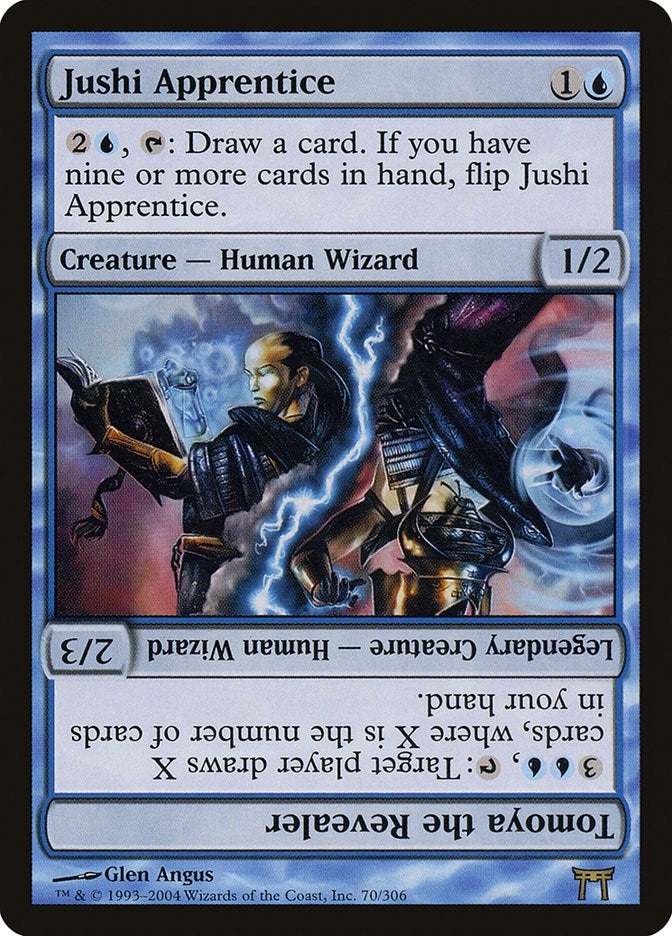Image for Jushi Apprentice // Tomoya the Revealer (70) (Champions of Kamigawa) - Magic: The Gathering