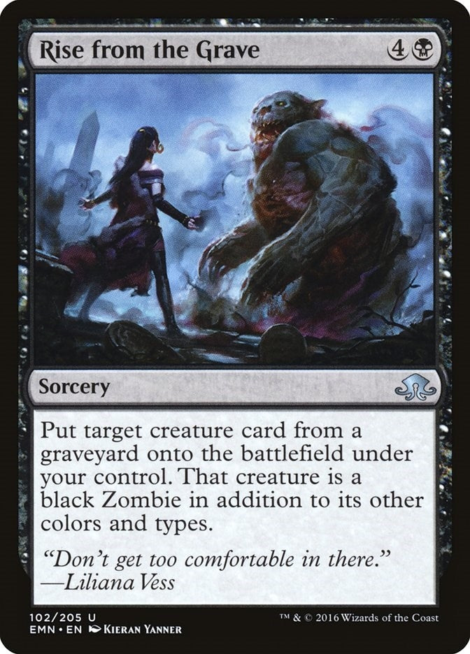 Image for Rise from the Grave (102) (Eldritch Moon) - Magic: The Gathering