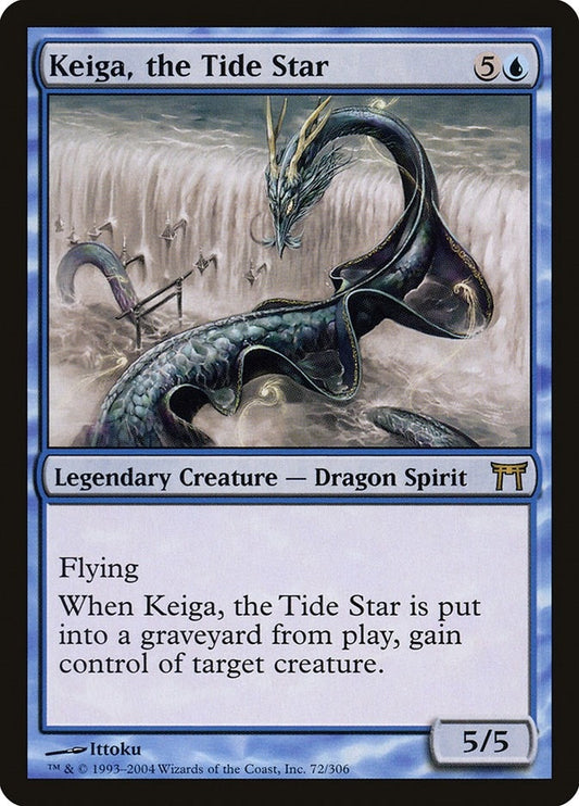 Image for Keiga, the Tide Star (72) (Champions of Kamigawa) - Magic: The Gathering