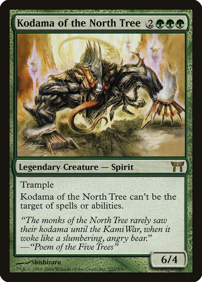 Image for Kodama of the North Tree (222) (Champions of Kamigawa) - Magic: The Gathering