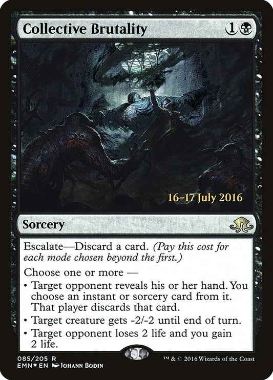Image for Collective Brutality (85) (Prerelease Cards) - Magic: The Gathering
