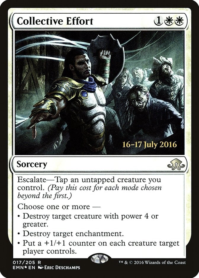 Image for Collective Effort (17) (Prerelease Cards) - Magic: The Gathering